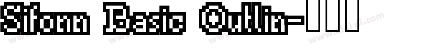 Sifonn Basic Outlin字体转换